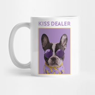 Funny t-shirt Dog Kiss dealer Mug